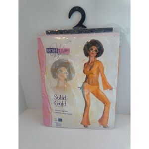 Rubie's Costume CO. Secret Wishes for Playful Adults 'Solid Gold" Costume size S